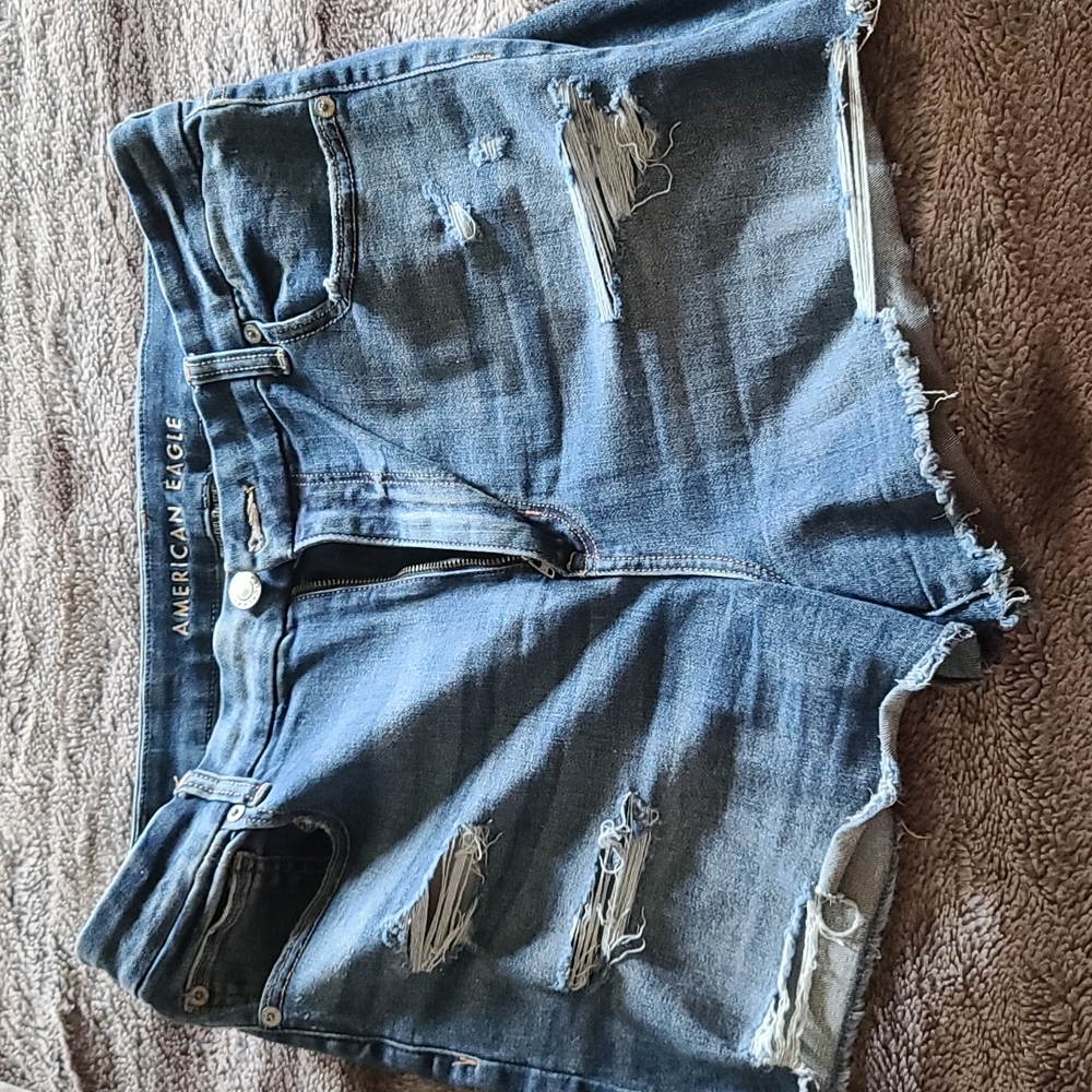 American Eagle next level stretch curvy hi rise shortie